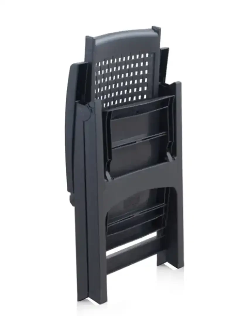 Cadeira Metal Multiposição Antracite