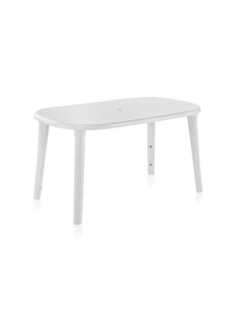 Mesa Cancún Branco 140 cm