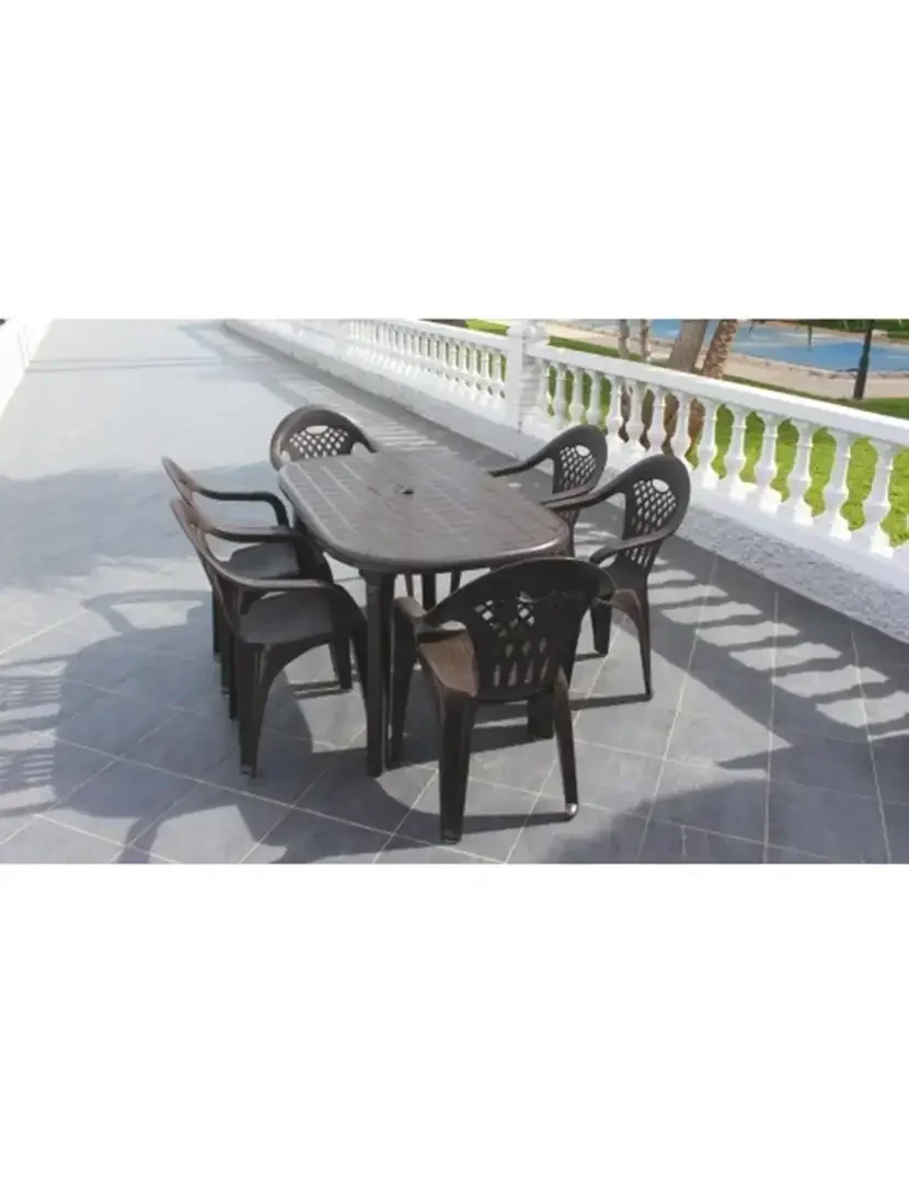 Mesa Cancún Wengue 140 cm