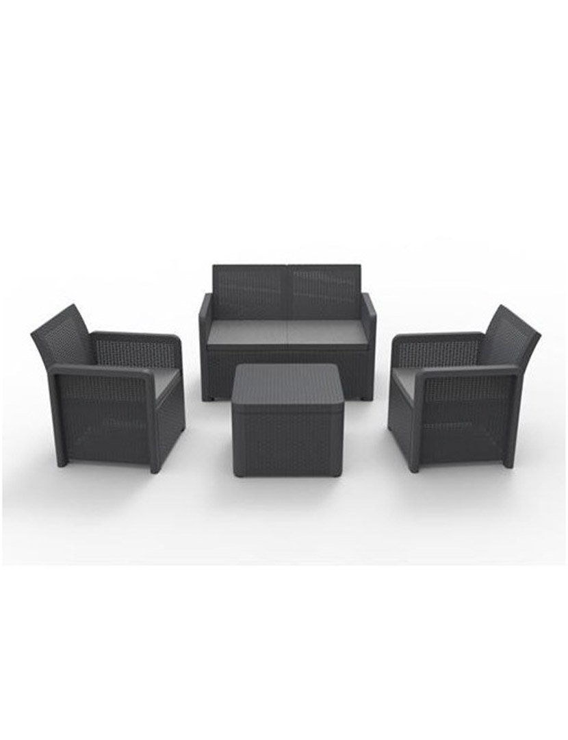 Conjunto Sofá Nassau Confort Arrumação