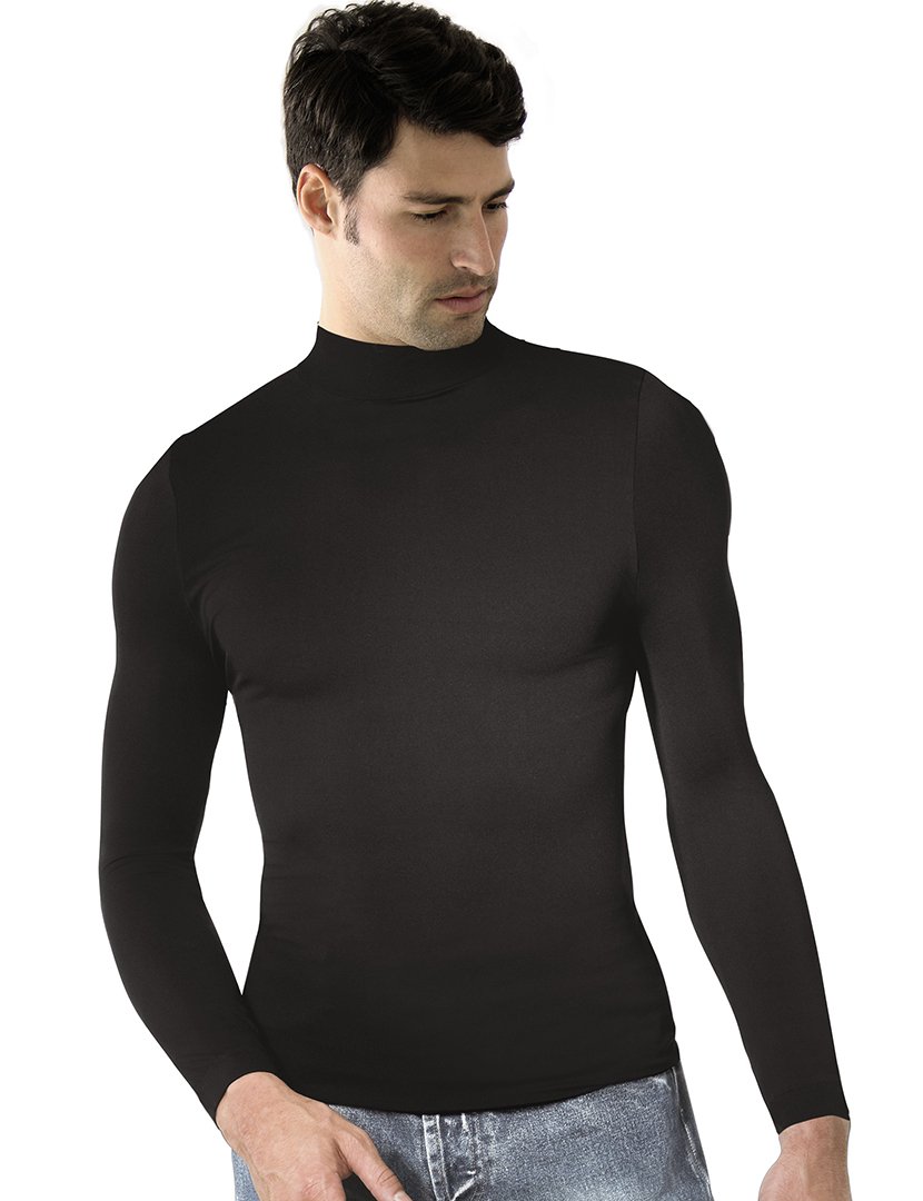 Longsleeve Homem Lupetto Uomo Preto