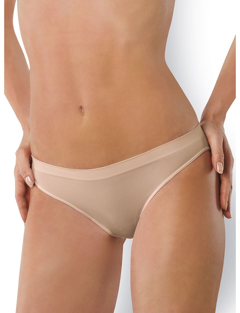 Pack 3 Cuecas Slip Vita Bassa Cor De Pele 