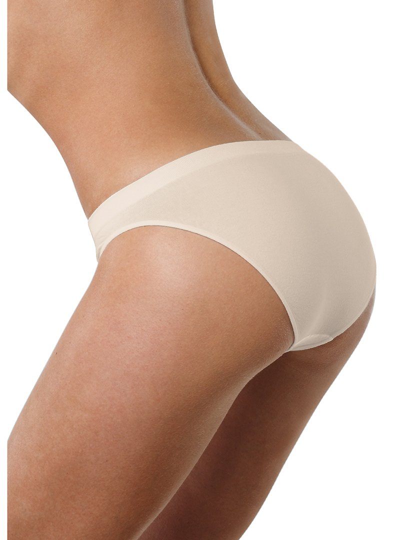 Pack 3 Cuecas Slip Vita Bassa Cor De Pele 