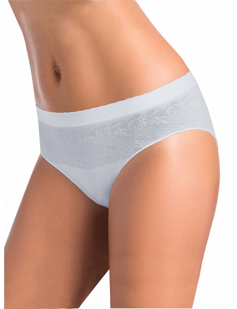 Cuecas Coleção efeito Seda Light Branco