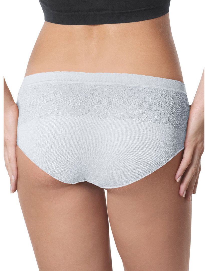 Cuecas Coleção efeito Seda Light Branco