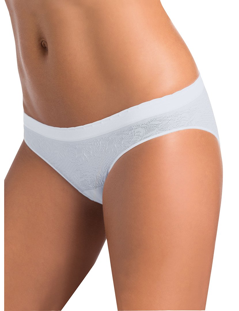 Cuecas Coleção efeito Seda Light Branco