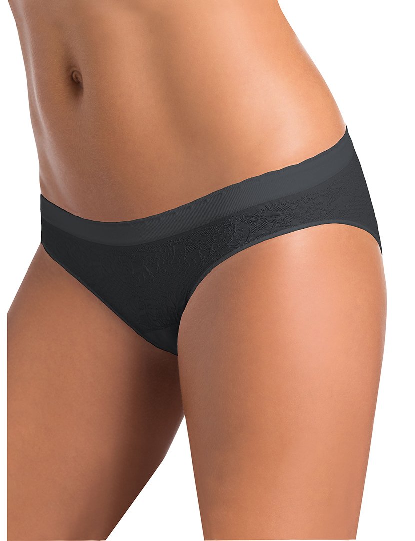 Cuecas Coleção efeito Seda Light Preto