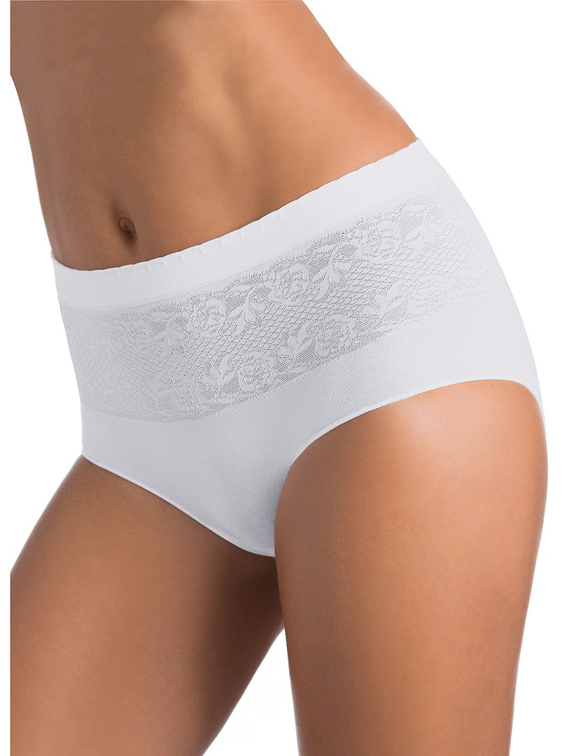 Cuecas Cullote Coleção efeito Seda Light Branco