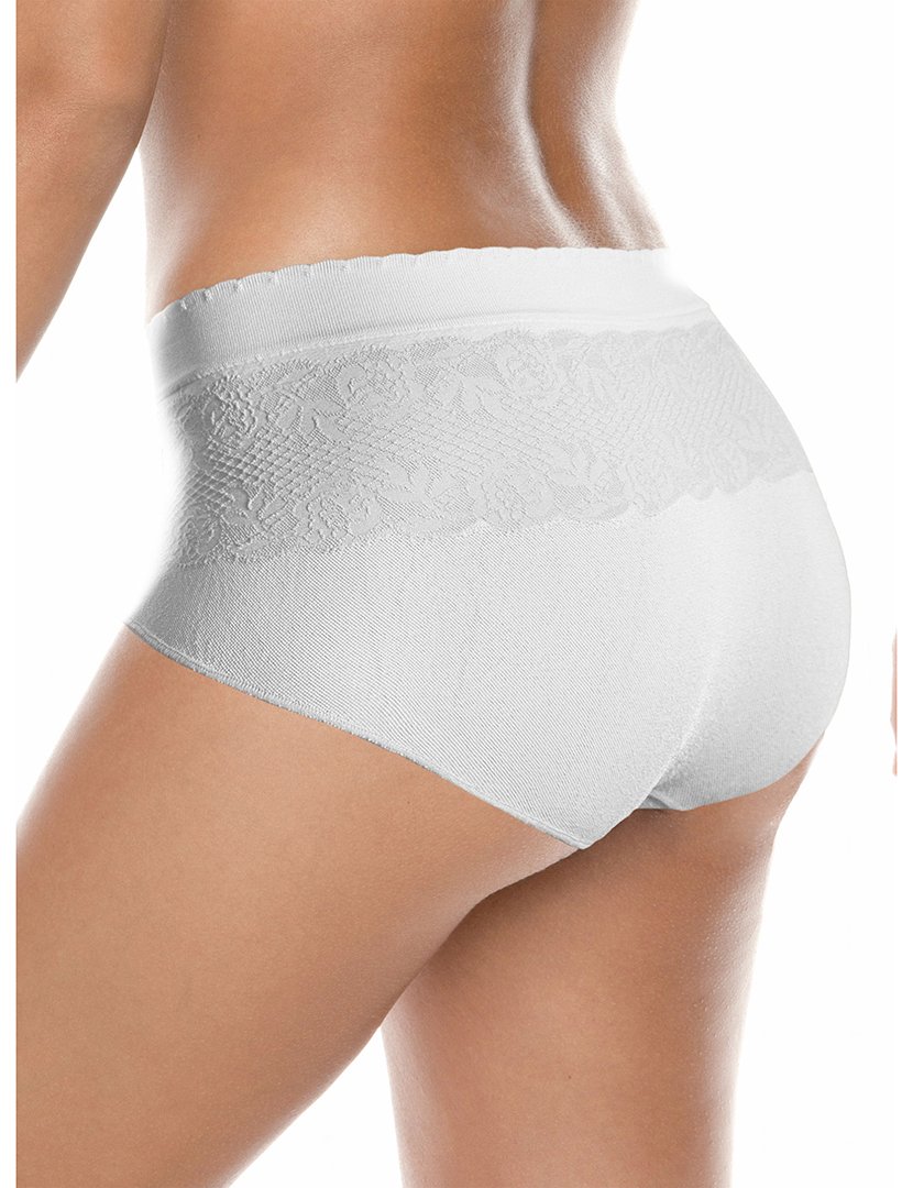 Cuecas Cullote Coleção efeito Seda Light Branco