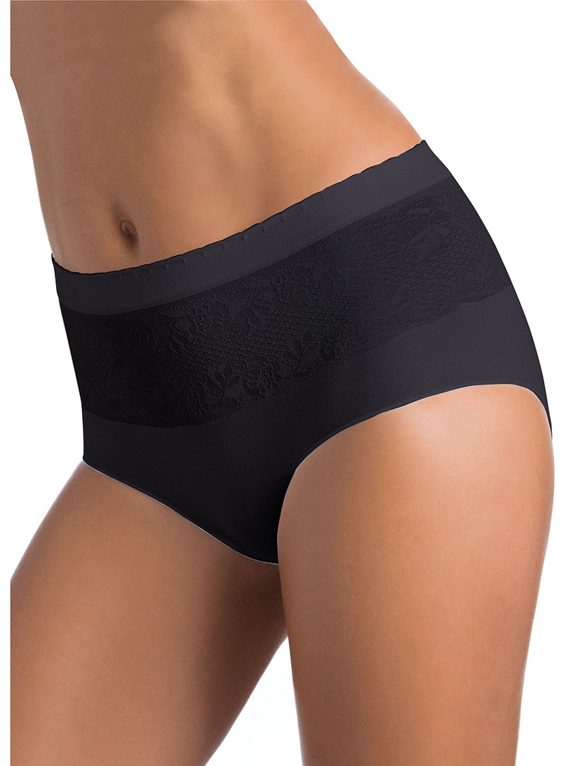 Cuecas Cullote Coleção efeito Seda Light Preto