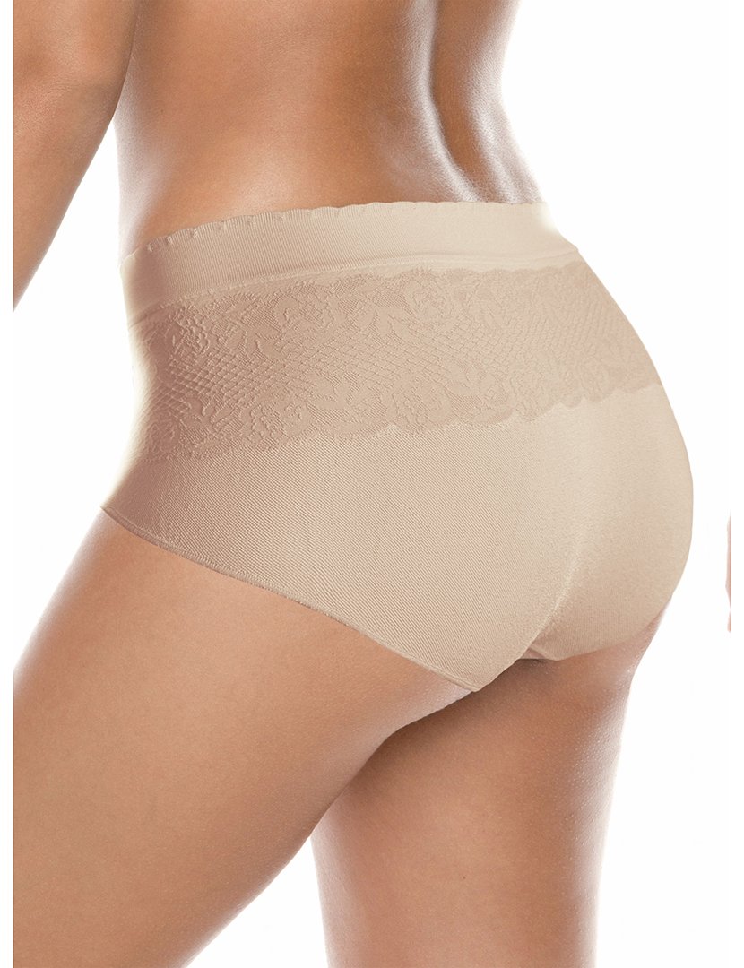 Cuecas Cullote Coleção efeito Seda Light Cor de Pele