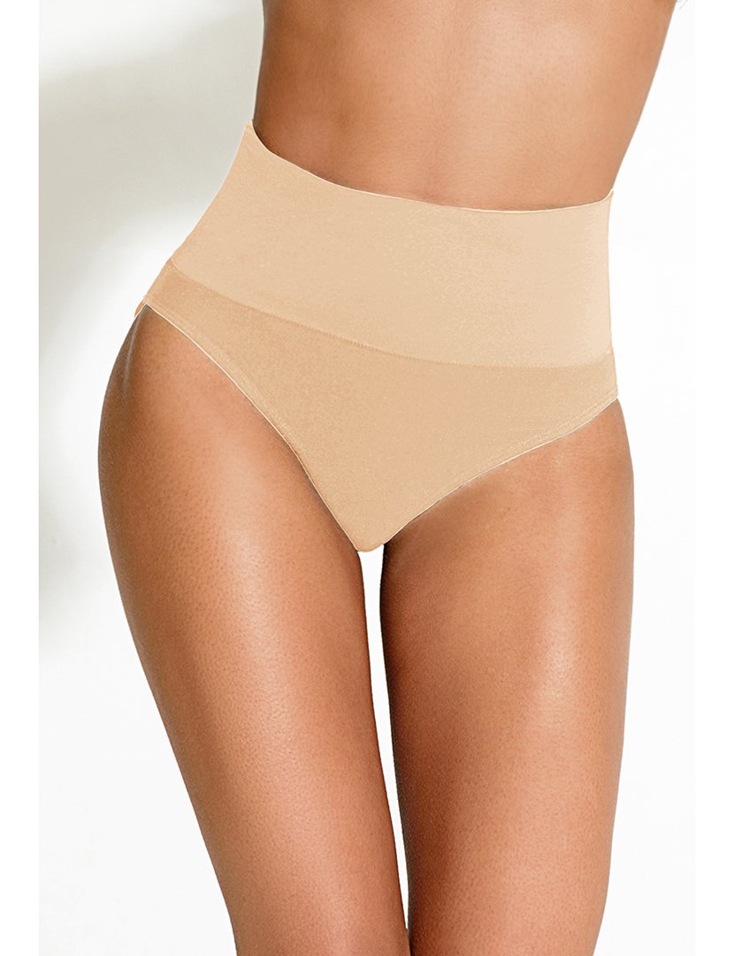 Slip Midi Barriga Lisa Senhora Pele