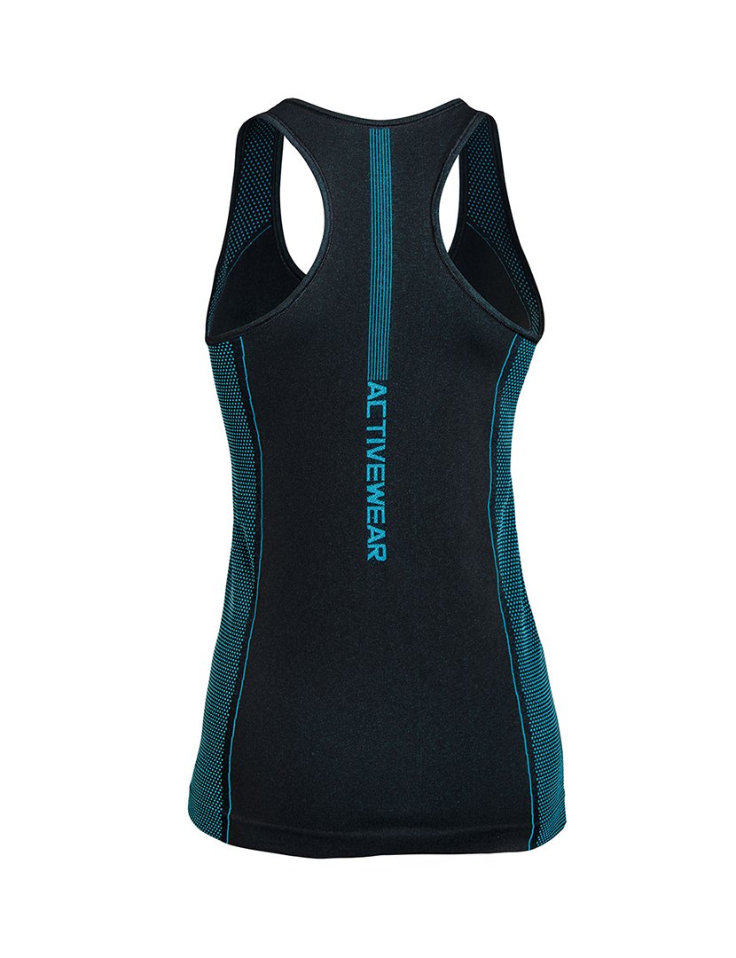 Top de Alças Preto Azulado