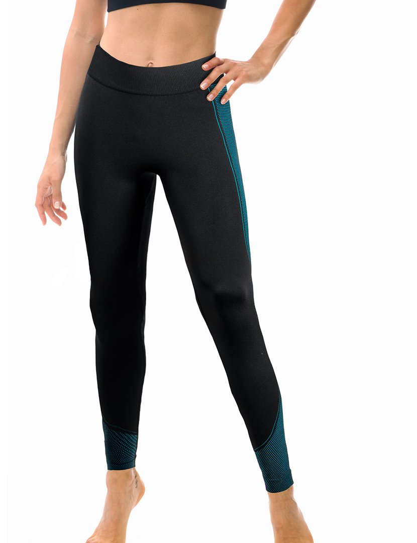Leggings 7/8 Preto Azulado