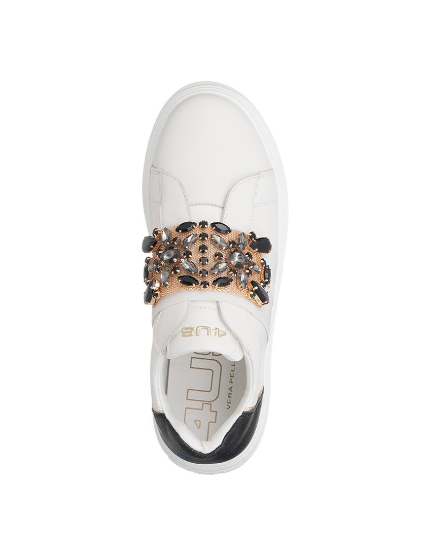 Ténis Senhora Branco e Preto