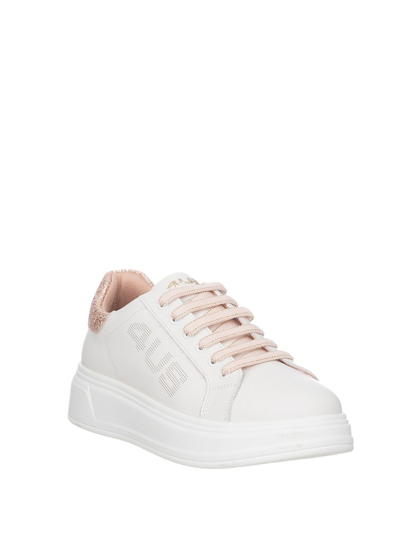 Ténis Senhora Branco e Rosa