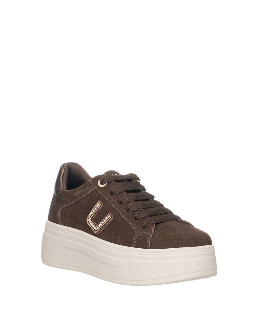 Ténis Senhora Castanho Escuro