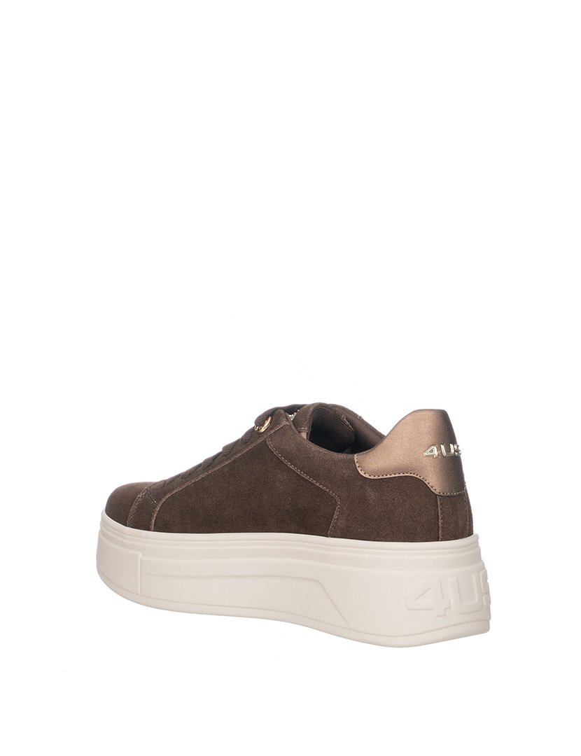 Ténis Senhora Castanho Escuro