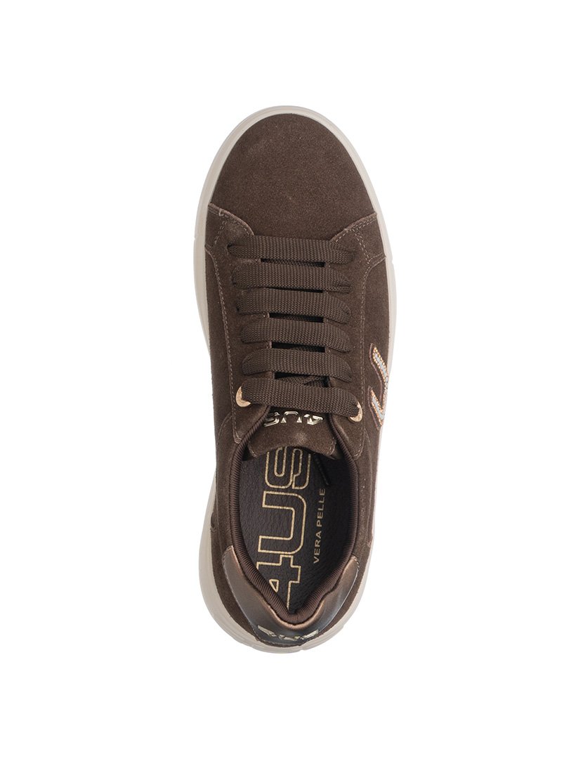 Ténis Senhora Castanho Escuro