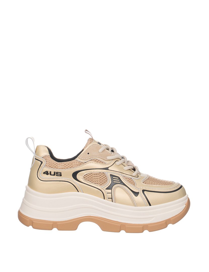 Ténis Senhora Dourado