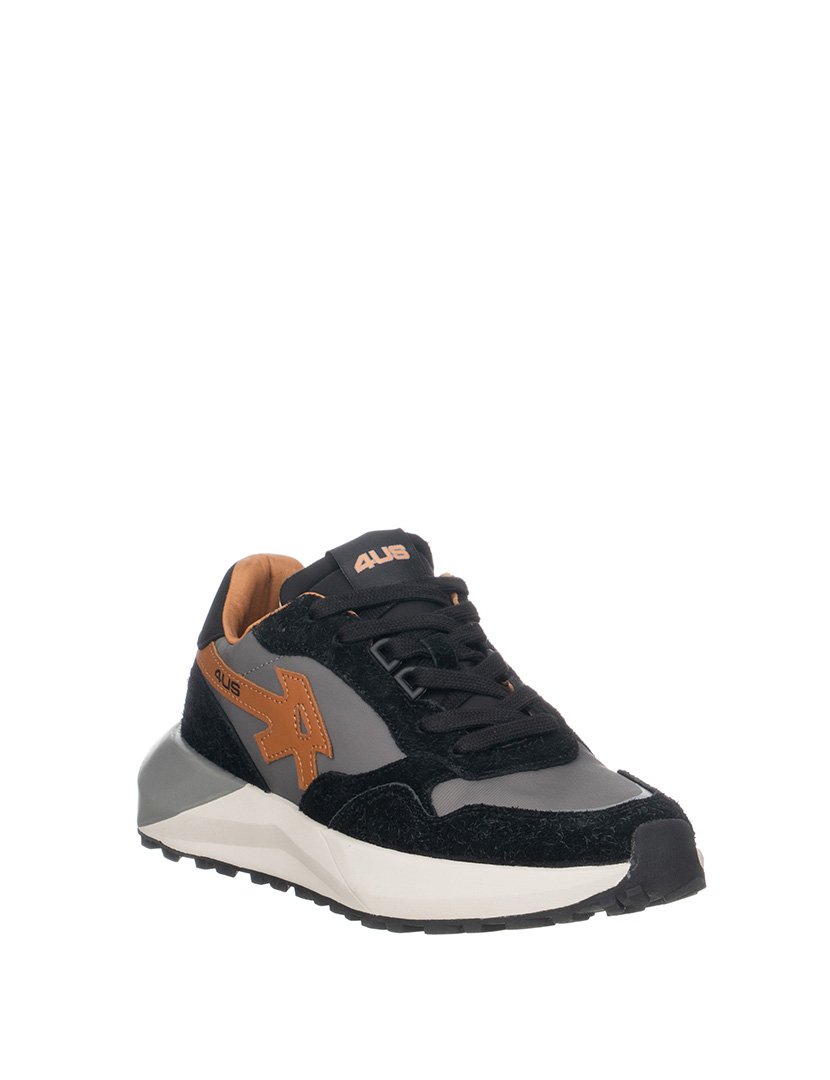 Ténis Homem Preto e Cinza