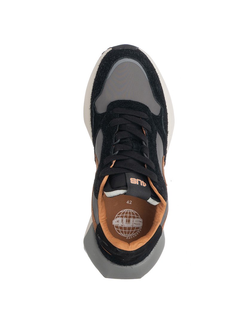 Ténis Homem Preto e Cinza