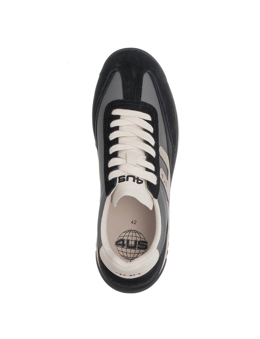 Ténis Homem Preto e Azul