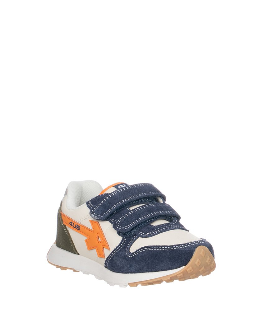 Ténis Criança Bege e Azul