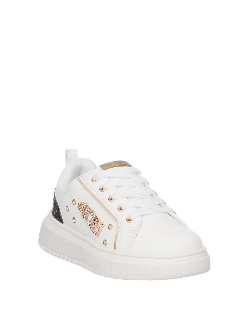 Ténis Criança Glitter Branco