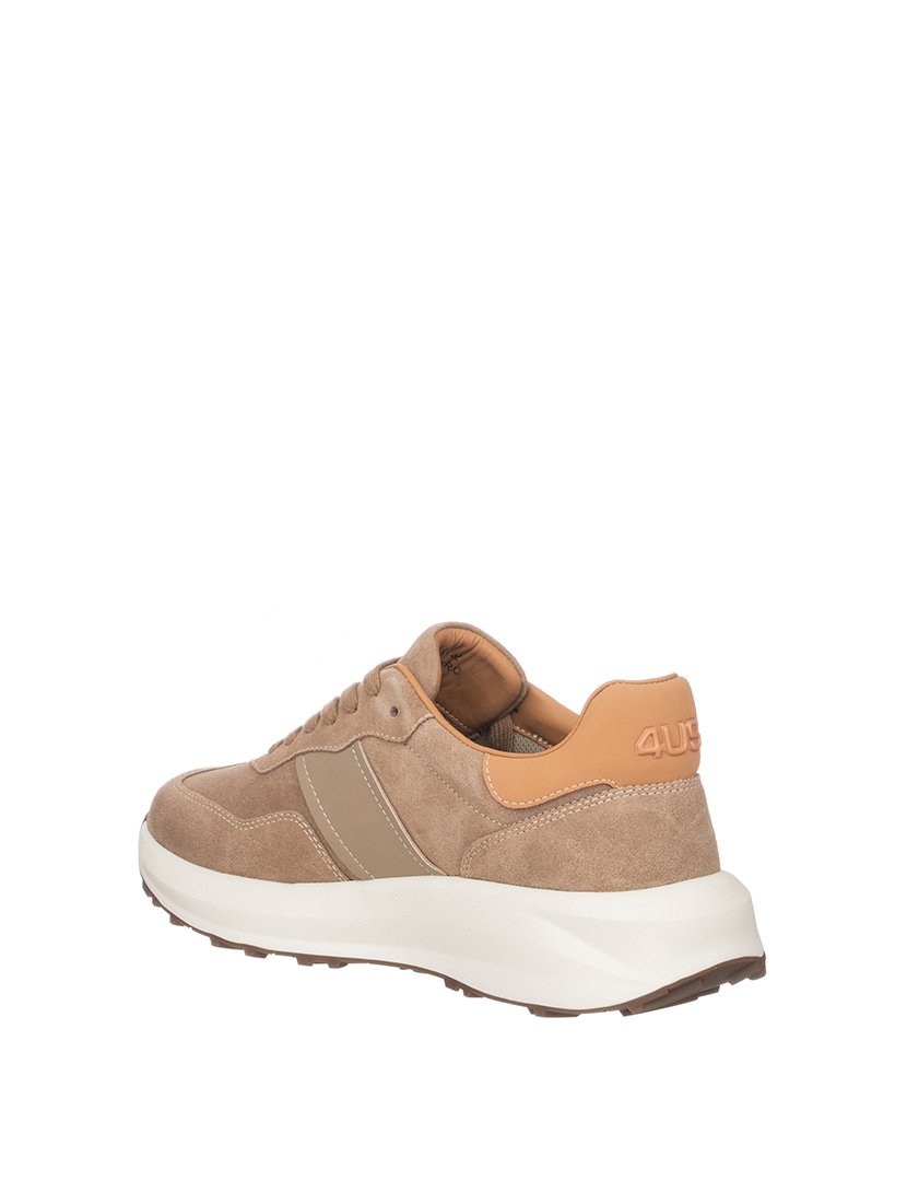 Ténis Homem Camurça Camel