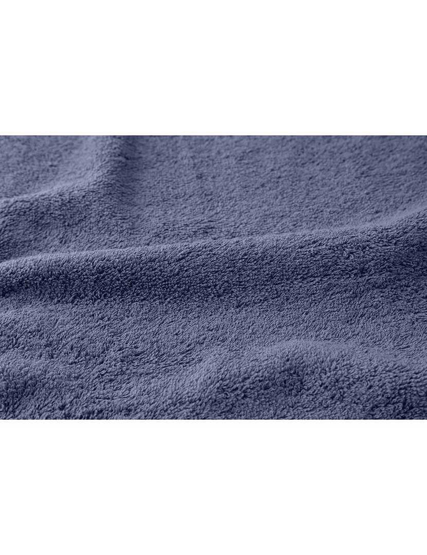 Conjunto 2 Toalhas WC Favos Azul Escuro