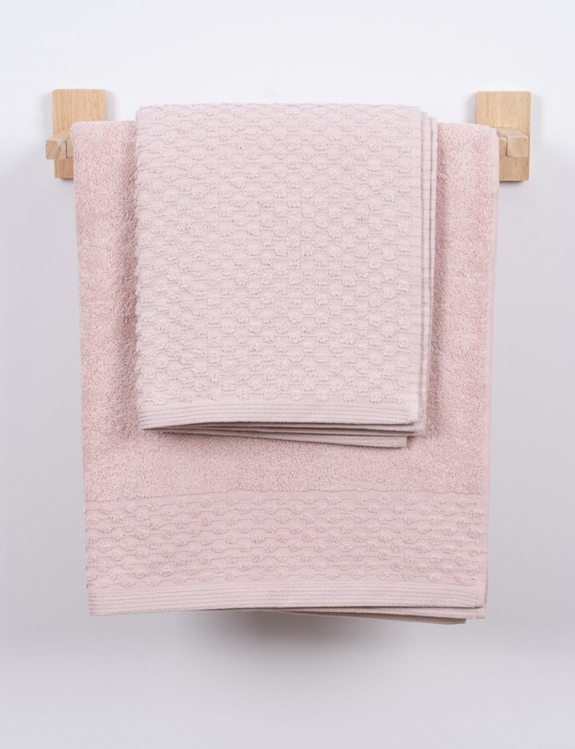 Conjunto 2 Toalhas WC Lavanda Rosa