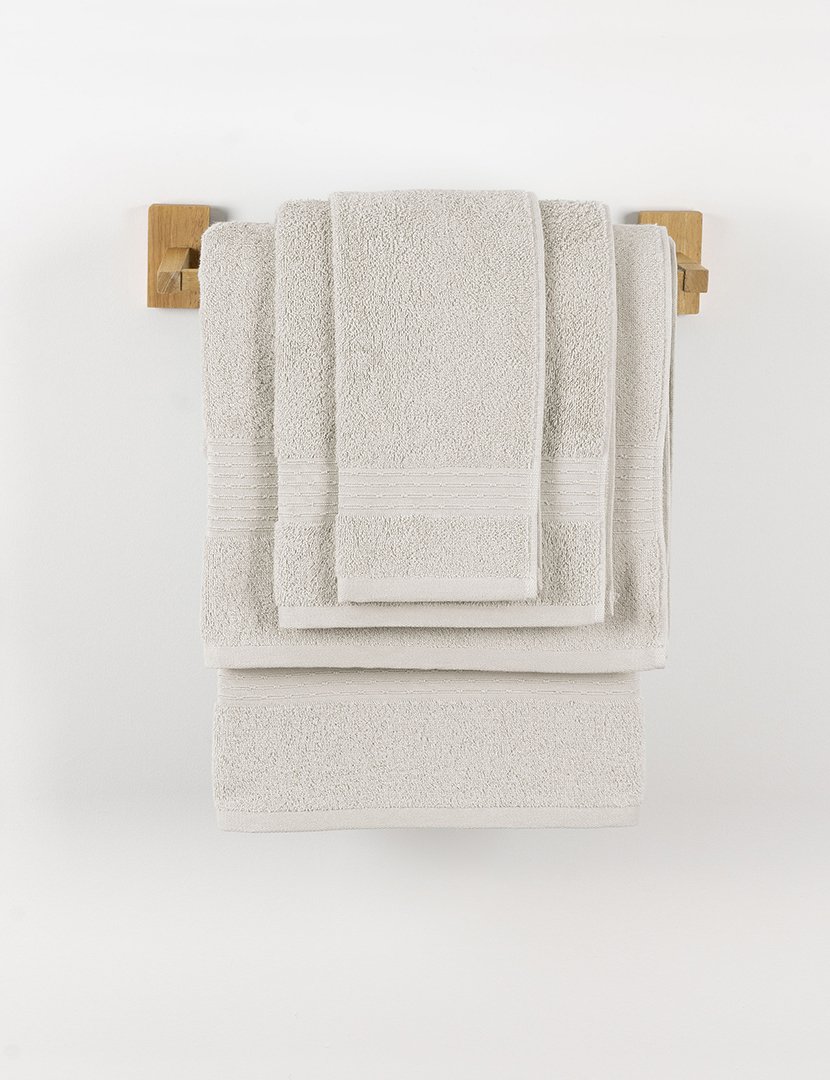 Conjunto 3 Toalhas WC Zen Pérola