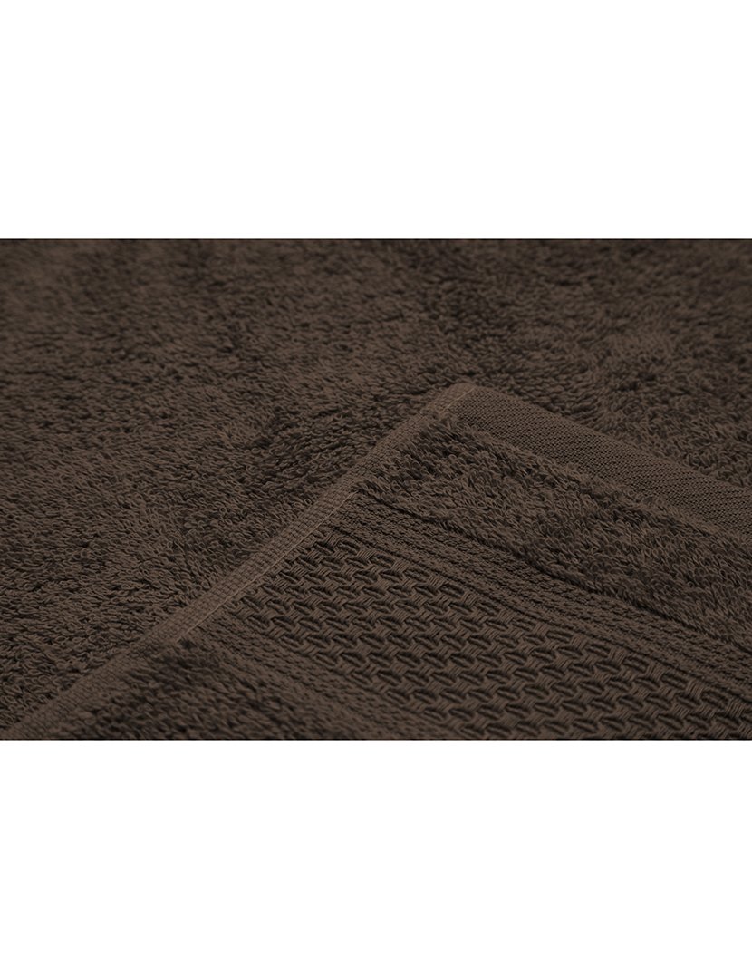 Conjunto 4 Toalhas WC Favos Castanho