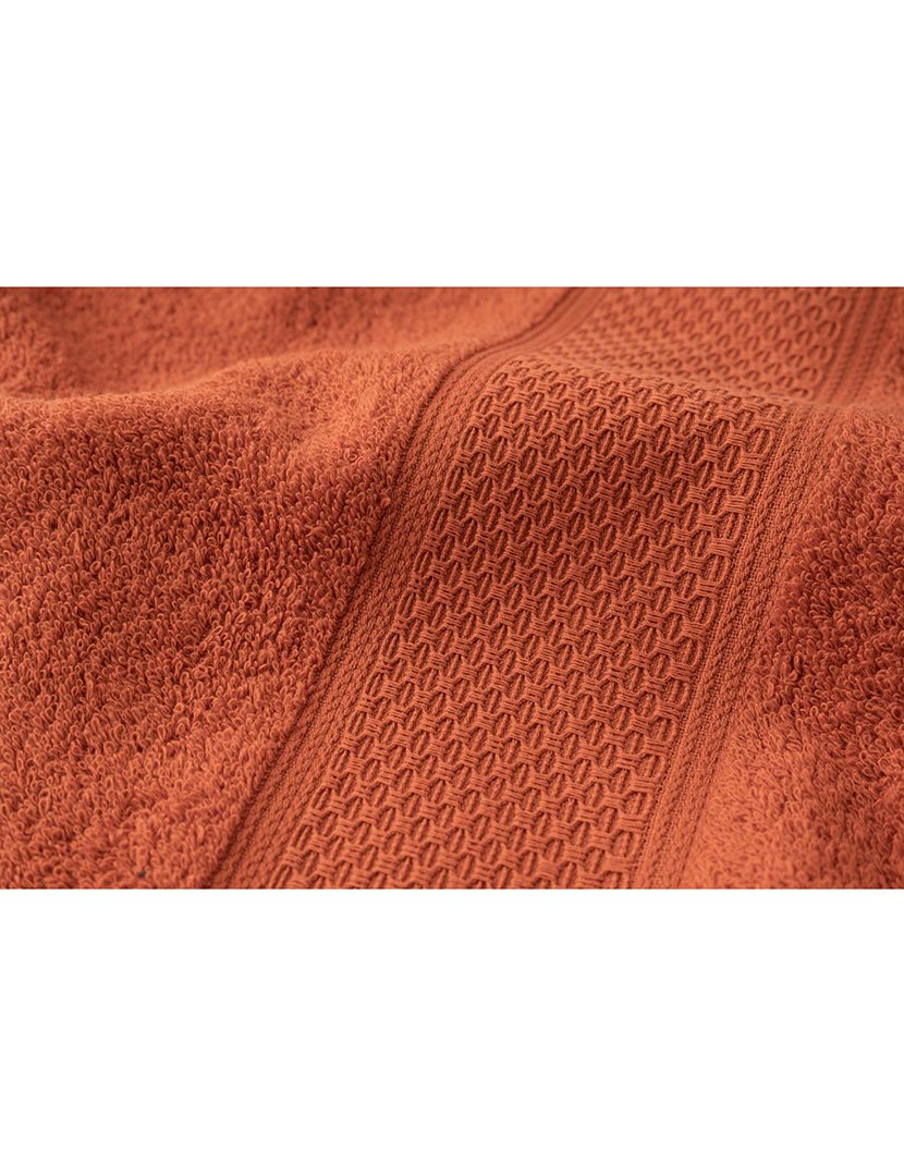 Conjunto 4 Toalhas WC Favos Telha