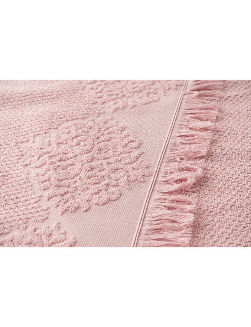 Conjunto 4 Toalhas WC Jasmine Rosa