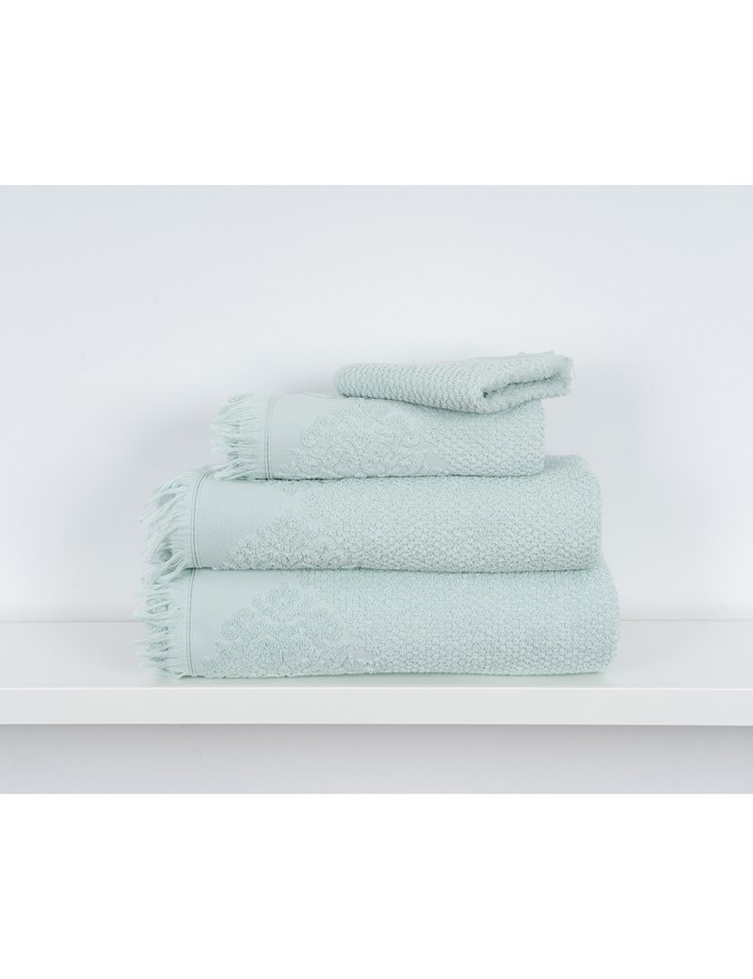 Conjunto 4 Toalhas WC Jasmine Verde