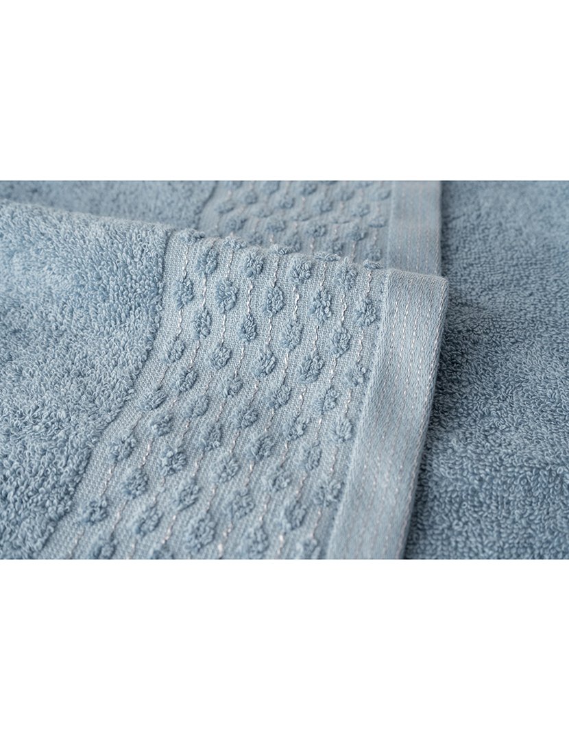 Conjunto 4 Toalhas WC Lavanda Azul