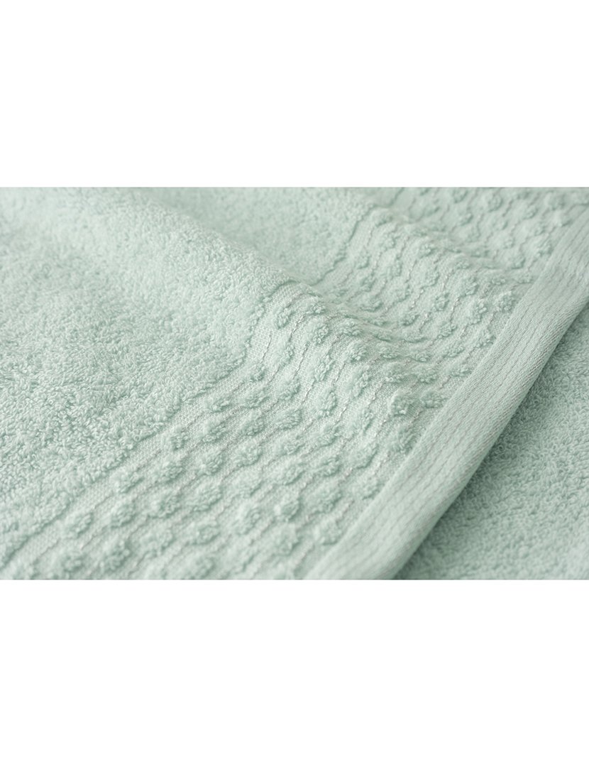 Conjunto 4 Toalhas WC Lavanda Verde