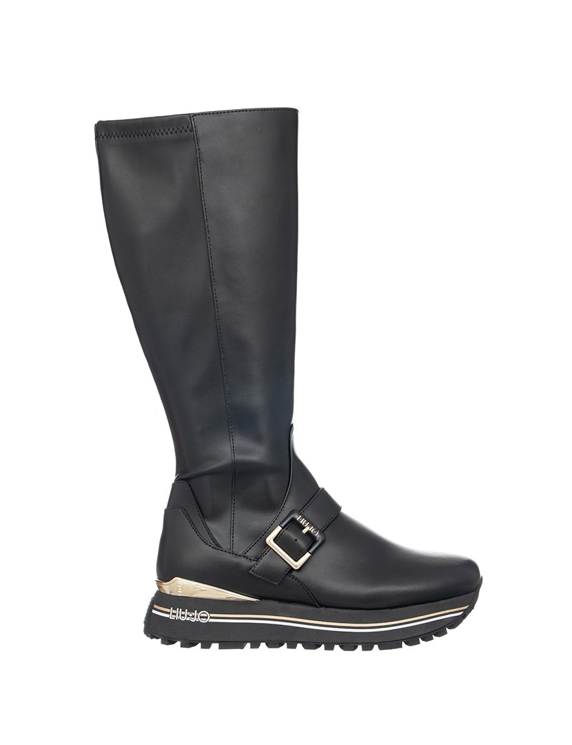 Botas Cano Alto Senhora Preto