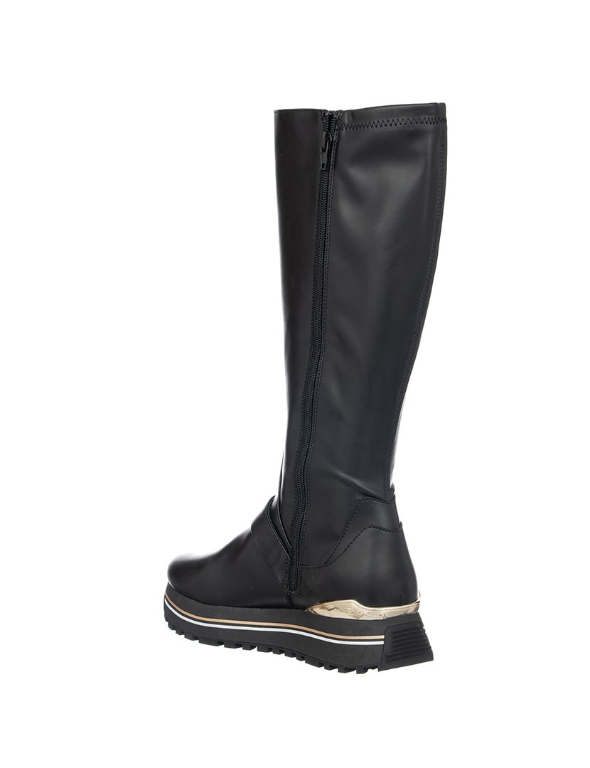Botas Cano Alto Senhora Preto