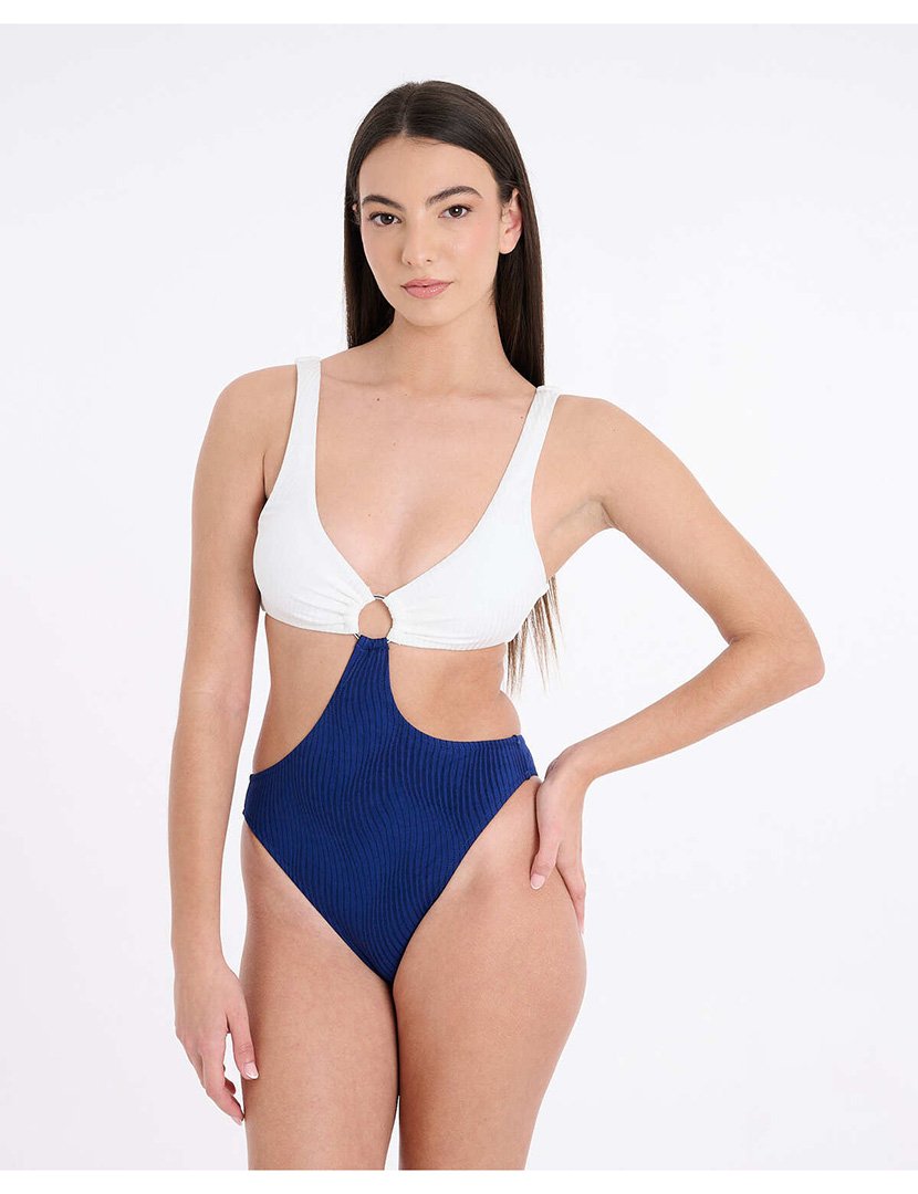 Triquíni Palmos Azul