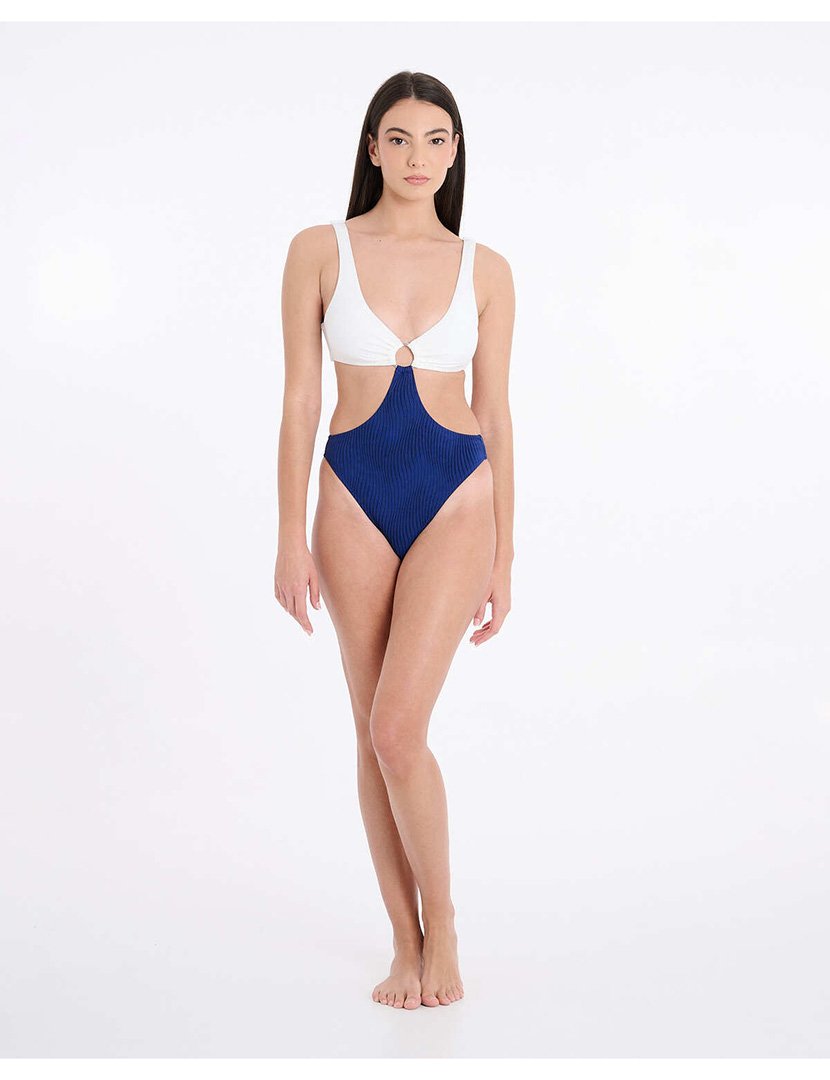 Triquíni Palmos Azul