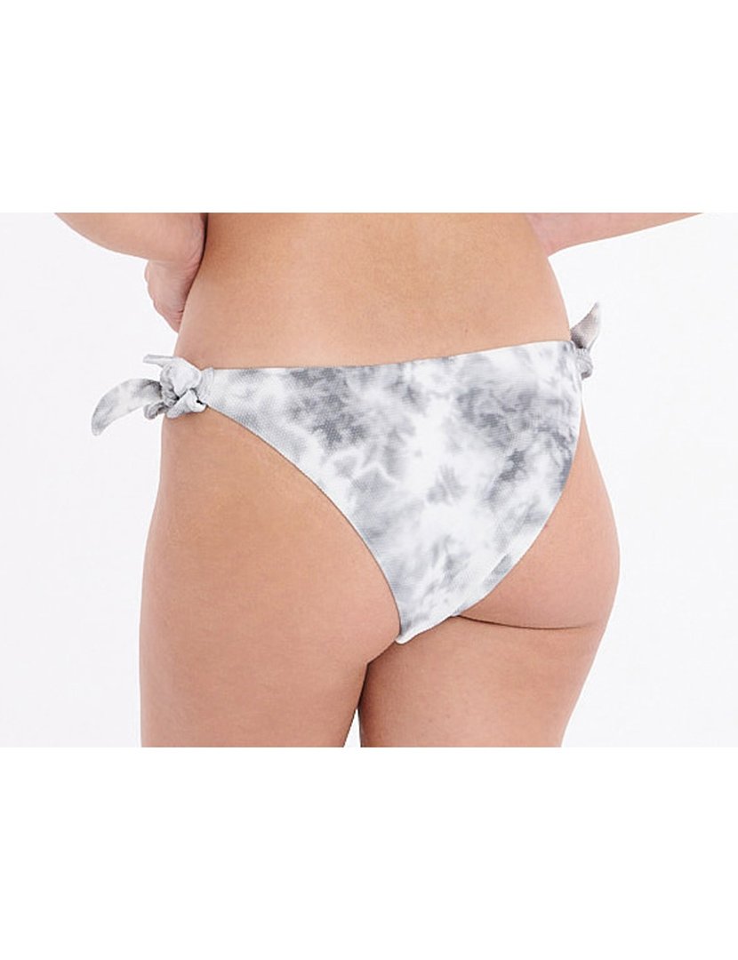 Cuecas Biquíni com Laços Cinzento