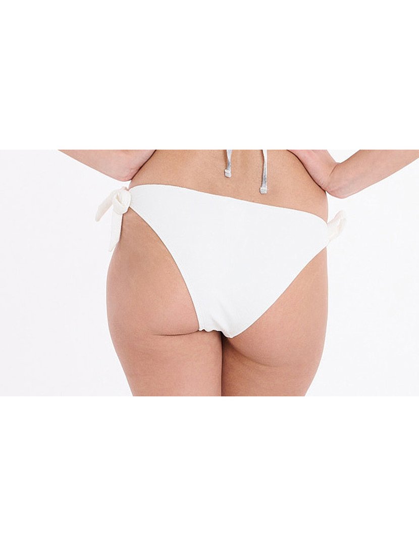 Cuecas Biquíni com Laços Icaria Branco
