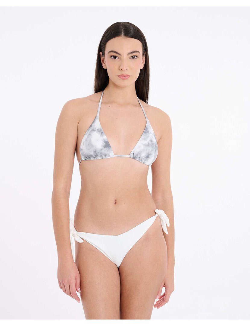 Cuecas Biquíni com Laços Icaria Branco