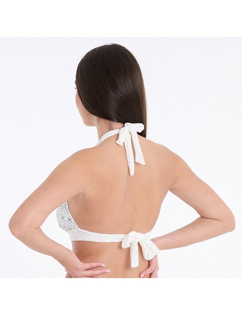 Soutien Biquíni Halter Rodas Castanho