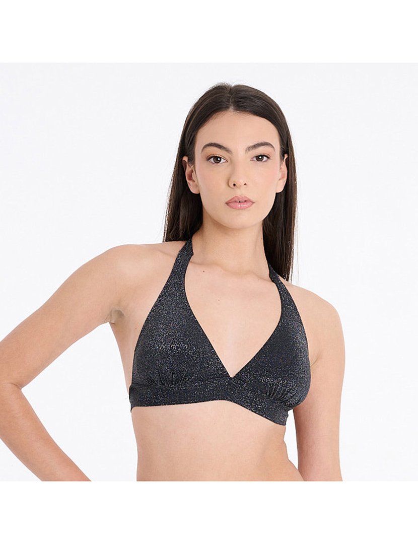 Soutien Biquíni Halter Samos Preto