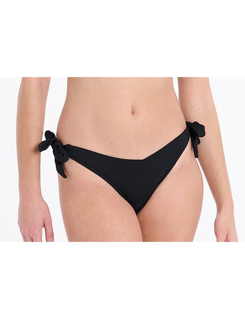 Cuecas Biquíni com Laços Creta Preto