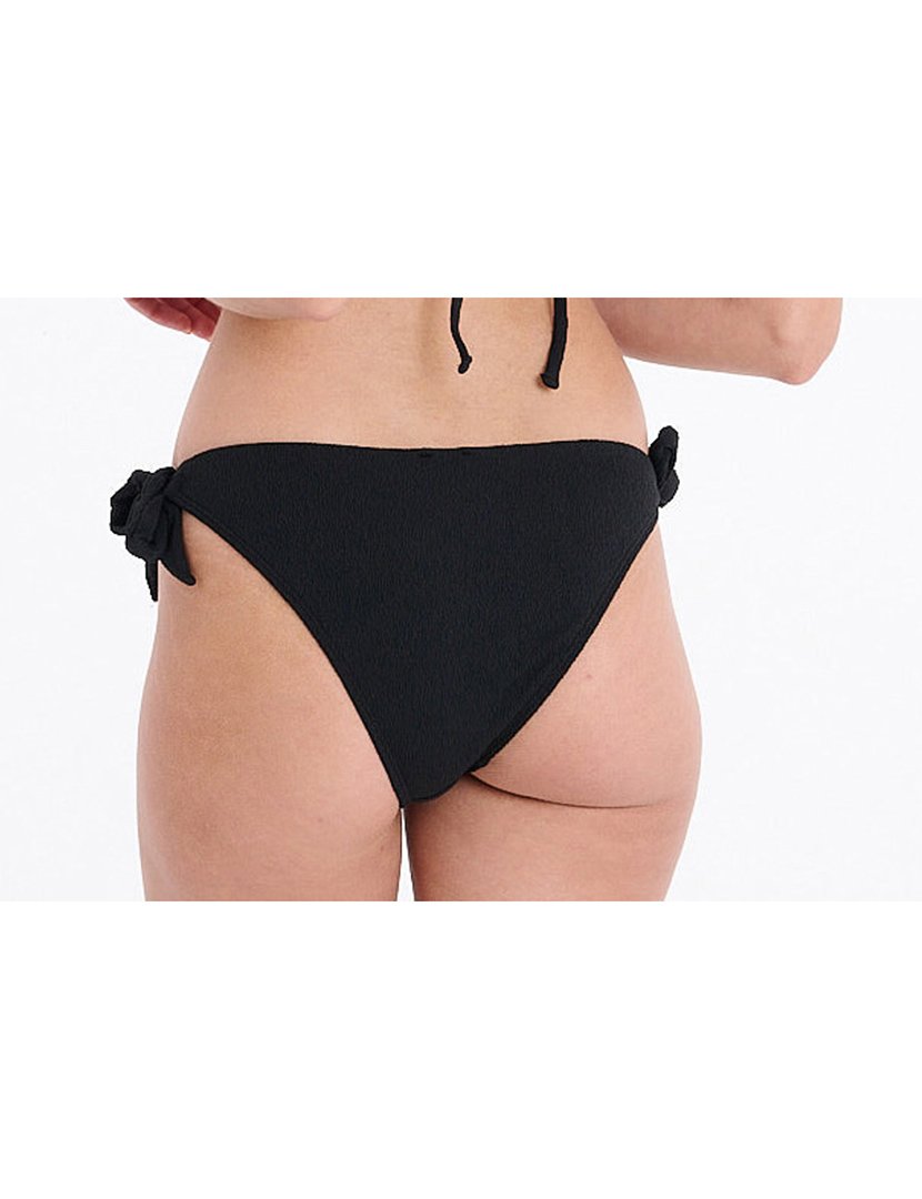 Cuecas Biquíni com Laços Creta Preto